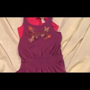 Guess Girls Vibrant Pink Top Size XL